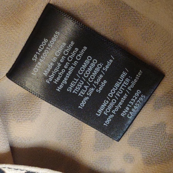 Rachel Zoe leopard print silk dress - Picture 6 of 9